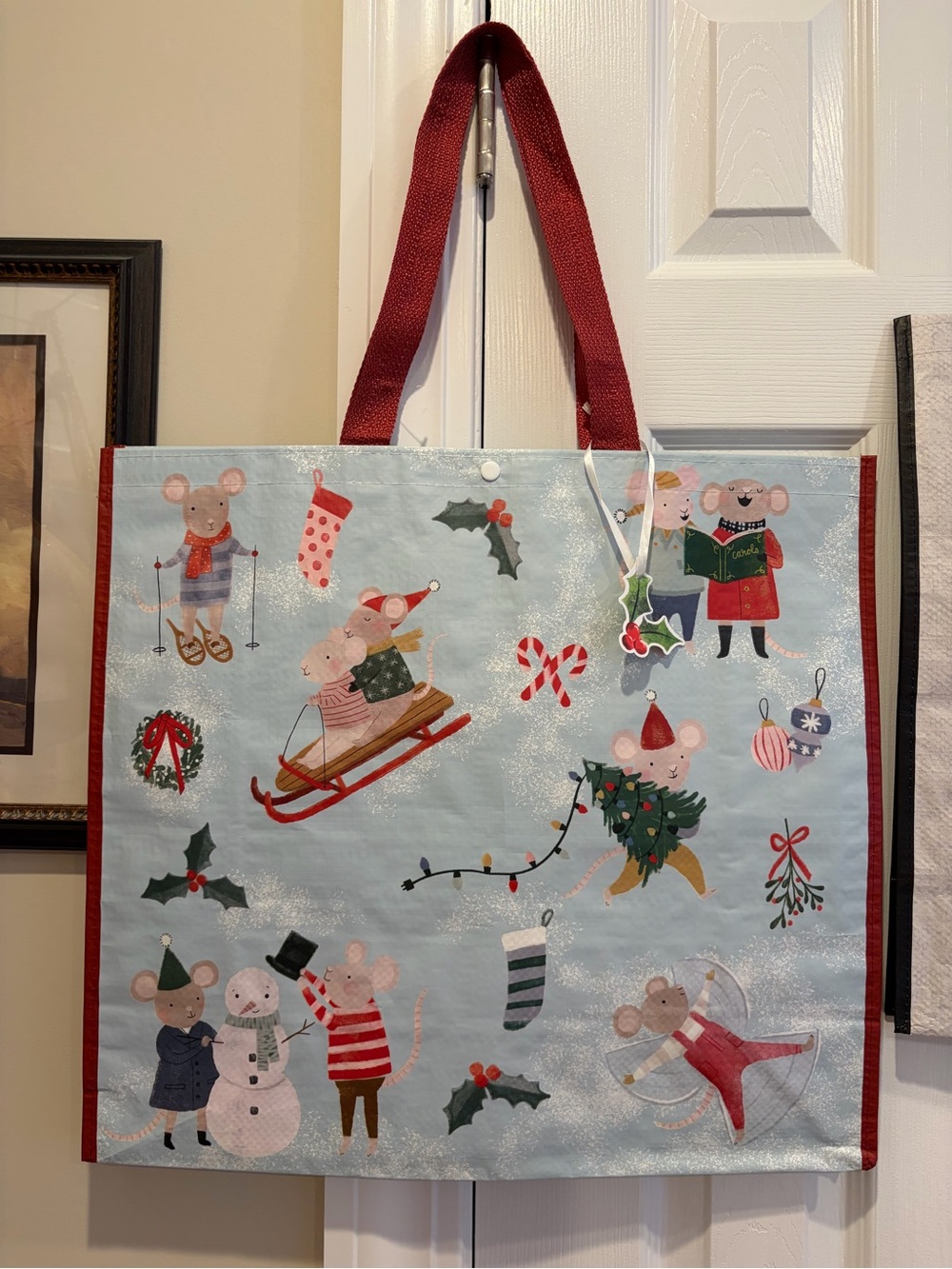 TJ Maxx/ Marshalls Holiday Cat & Mouse Reusable Tote Bags ๐ฑ๐๐
๐ป๐ญ - Picture 2 of 13